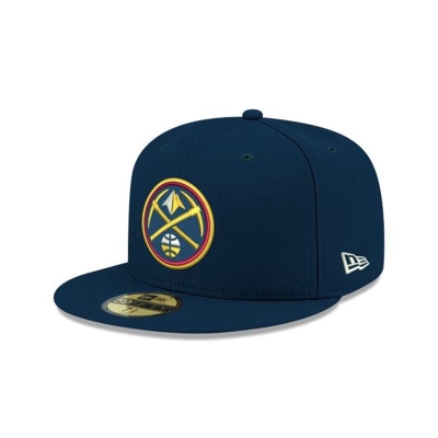 Denver Nuggets Gorra | New Era NBA 59fifty Fitted Cap Mexico - Azules